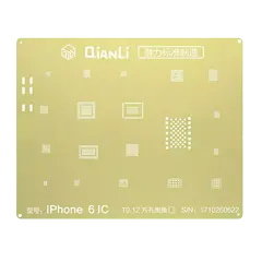 3D IC Golden Stencil For iPhone 6 / 6 Plus (Qianli)