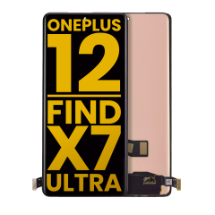 OLED Assembly Without Frame Compatible For OnePlus 12 5G / Oppo Find X7 Ultra (Refurbished) (All Colors)