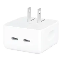 35W Dual USB-C Wall Adapter For iPhone / iPad / Watch / iPad / MacBook (OEM Grade A) (Bulk Packaging)