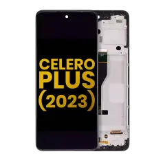 LCD Assembly With Frame For Boost Mobile Celero 5G Plus (2023) (Refurbished) (All Colors)