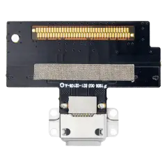 Charging Port Flex Cable For iPad Air 3 (Soldering Required) (Aftermarket Plus) (White)