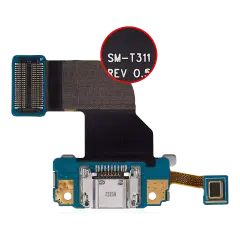 Charging Port Flex Cable With Microphone Compatible For Samsung Galaxy Tab 3 8.0" (T310 / T311 /T315) (Premium)