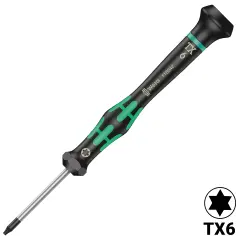 Kraftform Micro Precision Torx screwdriver TX6 X 40 MM (2067) (Wera)