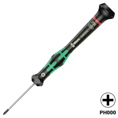 Kraftform Micro Precision Phillips screwdriver PH000 X 40 MM (2050) (Wera)
