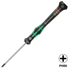 Kraftform Micro Precision Phillips screwdriver PH00 X 60 MM (2050) (Wera)