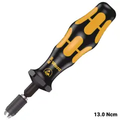 Torque Screwdriver (13.0 Ncm) Kit (Black) (7455) (Wera)