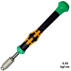 Wera Torque Screwdriver Micro ESD Kit  (0.45 kgf cm) (Green) (OEM Service Tools)