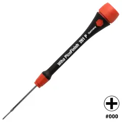 PicoFinish Phillips Ultra Fine Point Screwdriver #000 x 40mm (26130) (Wiha)