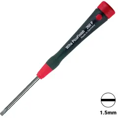 PicoFinish Slotted Screwdriver 1.5mm X 40mm (26053) (Wiha)