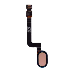 Fingerprint scanner With Flex Cable Compatible For Motorola Moto G5 Plus (XT1687 / 2017) (Genuine OEM) (Gold)