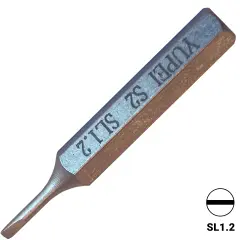 S2 Steel Screwdriver Bit (SL1.2)