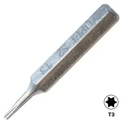 S2 Steel Screwdriver Bit (T3)