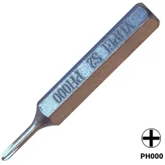 S2 Steel Screwdriver Bit (PHOOO)