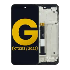 LCD Assembly With Frame Compatible For Motorola Moto G 5G (XT2213 / 2022) (Refurbished) (All Colors)