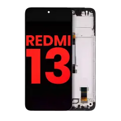 LCD Assembly With Frame Compatible For Xiaomi Redmi 13 4G / Redmi 13 5G (Aftermarket Plus) (All Colors)