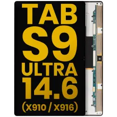 OLED Assembly Without Frame Compatible For Samsung Galaxy Tab S9 Ultra 14.6" (X910 / X916) (2023) (Refurbished) (All Colors)