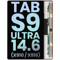 OLED Assembly Without Frame Compatible For Samsung Galaxy Tab S9 Ultra 14.6" (X910 / X916) (2023) (Service Pack) (All Colors)