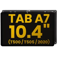LCD Assembly Without Frame Compatible For Samsung Galaxy Tab A7 10.4" (T500 / T505 / 2020) (Refurbished) (Black)