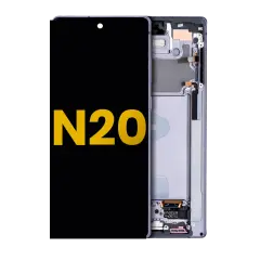 OLED Assembly With Frame Compatible For Samsung Galaxy Note 20 5G (Refurbished) (Mystic Gray)
