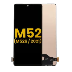OLED Assembly Without Frame Compatible For Samsung Galaxy M52 5G (M526 / 2021) (Refurbished) (All Colors)