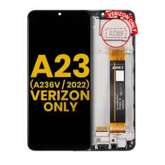 LCD Assembly With Frame For Samsung Galaxy A23 5G (A236V / 2022) (Verizon V Version) (Refurbished) (All Colors)