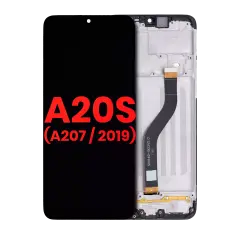 LCD Assembly With Frame Compatible For Samsung Galaxy A20s (A207 / 2019) (Aftermarket Plus) (All Colors)