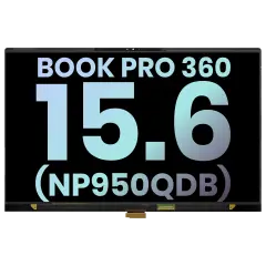 Complete LCD Display Assembly Compatible For Samsung Galaxy Book Pro 360 15.6" (NP950QDB) (Service Pack) (Gold)