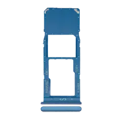Single Sim Card Tray Compatible For Samsung Galaxy A12 (A125 / 2020) (Blue)