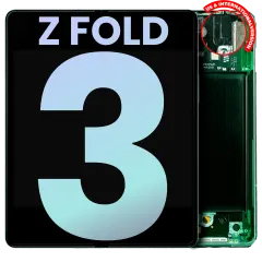 Inner OLED Assembly With Frame Compatible For Samsung Galaxy Z Fold 3 5G (US & International) (Service Pack) (Phantom Green)