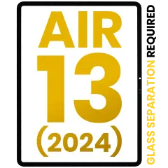 Front Glass For iPad Air 13" (2024) (Glass Separation Required) (Premium) (All Colors)