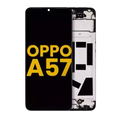 LCD Assembly With Frame Compatible For OPPO A57 4G (Refurbished) (All Colors)