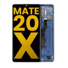 OLED Assembly With Frame Compatible For Huawei Mate 20 X 4G (Refurbished) (Midnight Blue)