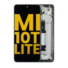 LCD Assembly With Frame Compatible For Xiaomi Mi 10T Lite 5G (Refurbished) (Atlantic Blue)