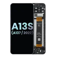 LCD Assembly With Frame Compatible For Samsung Galaxy A13s 5G (A137 / 2022) (Service Pack) (All Colors)