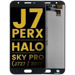 LCD Assembly Without Frame Compatible For Samsung Galaxy J7 Perx / Halo / Sky Pro (J727 / 2017) (Refurbished) (Black)
