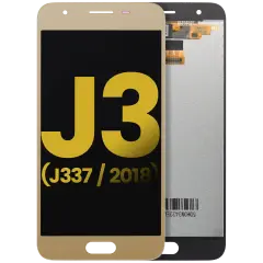 LCD Assembly Without Frame Compatible For Samsung Galaxy J3 Star / Aura / Amp Prime 3 (J337 / 2018) (Refurbished) (Gold)