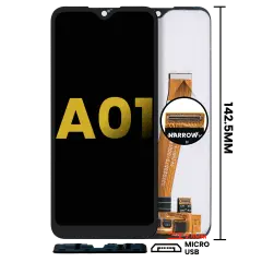 LCD Assembly Without Frame Compatible For Samsung Galaxy A01 (Global Model) (Micro USB Frame) (Refurbished) (All Colors)