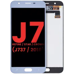 LCD Assembly Without Frame Compatible For Samsung Galaxy J7 Refine / Star / Crown (J737 / 2018) (Aftermarket Plus) (Blue)