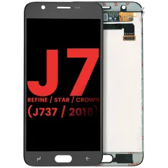 LCD Assembly Without Frame Compatible For Samsung Galaxy J7 Refine / Star / Crown (J737 / 2018) (Aftermarket Plus) (Black)