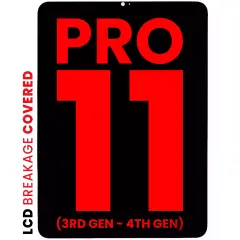 LCD Assembly With Digitizer Compatible For iPad Pro 11" 3rd Gen (2021) / Pro 11" 4th Gen (2022) (Aftermarket Pro: XO7) (All Colors)