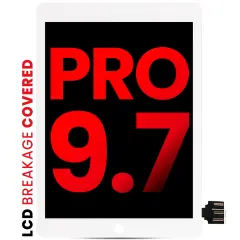 LCD Assembly With Digitizer Compatible For iPad Pro 9.7" (Aftermarket Pro: XO7-2) (White)