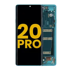 OLED Assembly With Frame Compatible For TCL 20 Pro 5G (Refurbished) (Marine Blue)