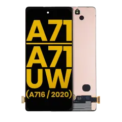 OLED Assembly Without Frame Compatible For Samsung Galaxy A71 5G / A71 5G UW (A716 / 2020) (Refurbished) (All Colors)