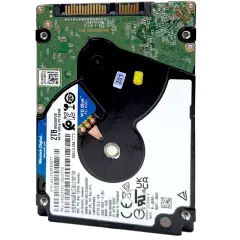 2TB WD Blue 2.5" HDD Internal Hard Drive - 5400 RPM (7mm) (Refurbished)