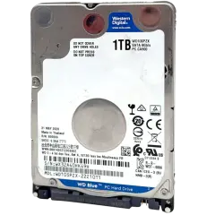 1TB WD Blue 2.5" HDD Internal Hard Drive - 5400 RPM (7mm) (Refurbished)