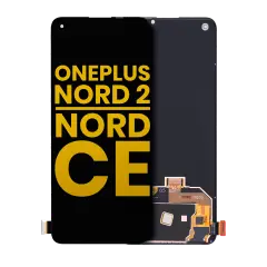 OLED Assembly Without Frame Compatible For OnePlus Nord 2 5G / Nord CE 5G (Refurbished) (All Colors)