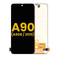 OLED Assembly Without Frame Compatible For Samsung Galaxy A90 5G (A908 / 2019) (Refurbished) (Black)