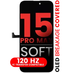 OLED Assembly For iPhone 15 Pro Max (Aftermarket PRO: XO7 Soft)
