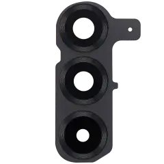 Back Camera Lens With Cover Bezel Ring Compatible For Samsung Galaxy S25 Plus 5G (Silver Shadow)