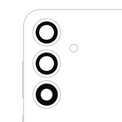 Back Camera Lens (Glass Only) With Adhesive Compatible For Samsung Galaxy S25 5G (3 Piece Set) (All Colors)